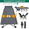 MOPHOTO XXL Oversized 78"*32" Portable Folding Bed for Adults, Heavy