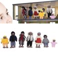 thumbnail image 1 of Family Dolls, Suitable For Children Family Puppets Set, High-Quality Materials Flexible Limbs Educational Institution For, 1 of 8