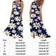 thumbnail image 2 of Vestido Vestido de chaleco de mujer Vestido casual estampado elegante Vestido de playa (Azul marino XXL) Ygjytge Azul marino T XXL para Mujer, 2 of 8