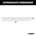 thumbnail image 2 of ARIES 2055510 RidgeStep Black Steel 6-1/2 x 53-Inch Truck Running Boards, Select Chevrolet Silverado, GMC Sierra 1500, 2500, 3500 HD, 2 of 9