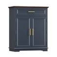 thumbnail image 2 of FAGAGA 36" Kitchen Buffet Cabinet with Storage Door , Farmhouse Wood Sideboard with Drawer for Kitchen, Dining Room, Reception Room | Cherry, 2 of 9