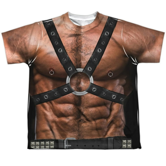 - Leather Daddy - Youth Short Sleeve Shirt - Medium