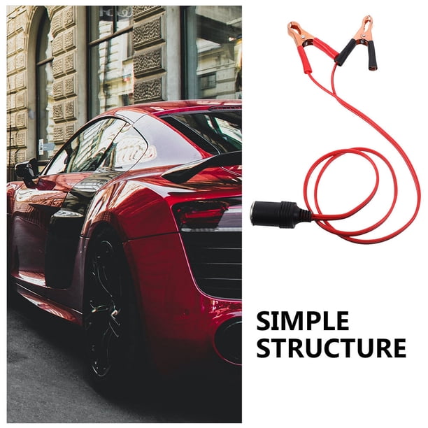 OHOIOLLA Cable De Para Con Pinzas De Silicona Y Cobre Para Vehículo Eléctrico