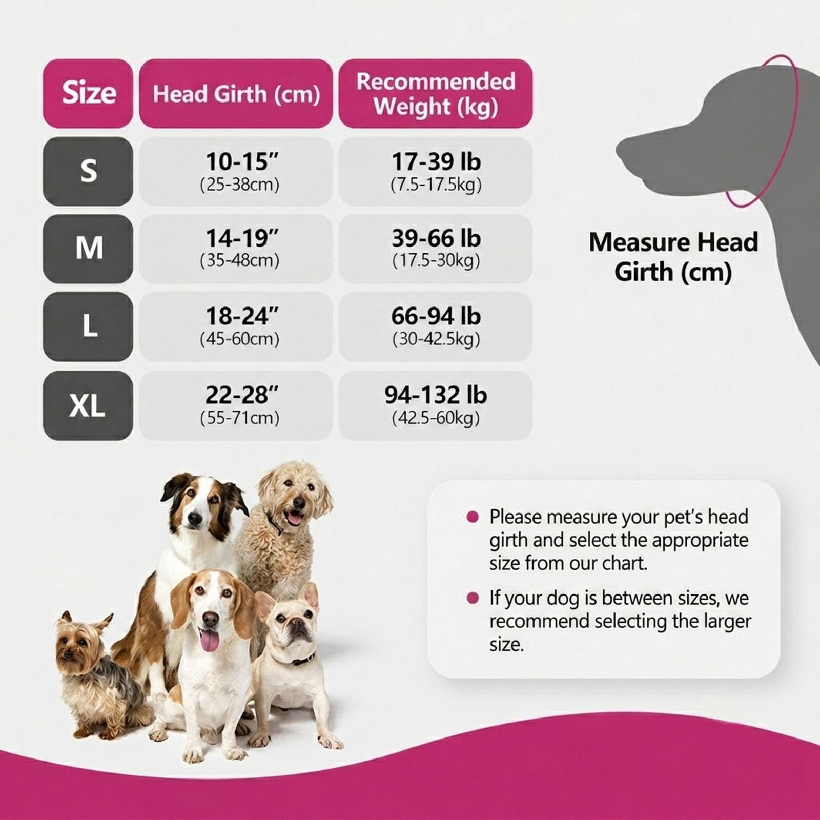 Zenpup Noise Cancelling Ear Wrap, No Flap Ear Wrap for Dogs, Waterproof Dog Head Wrap
