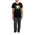 thumbnail image 4 of CafePress - Irish Flag Women's Dark Pajamas - Women's Short Sleeve Print T-Shirt and Pants Dark Cotton Pajama Set, 4 of 7