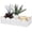White, variant on Paper Rope Scalloped Edge Toilet Paper Storage Basket, Small Living Room, Bedroom Decor Baskets for Over Toilet Storage Shelf, End Table, Shelves and More, with 2 Wooden Handle