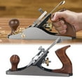 thumbnail image 4 of Wood Manual Plane, Ergonomically Handle Hand Wood Planer Portable Sharply Blade Labor Saving Small Firm Structure  For Handicraft Production, 4 of 8