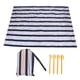 thumbnail image 2 of Esterilla de picnic impermeable, manta de playa, esterilla de picnic ligera e impermeable, accesorios de picnic, máxima comodidad, 2 of 14
