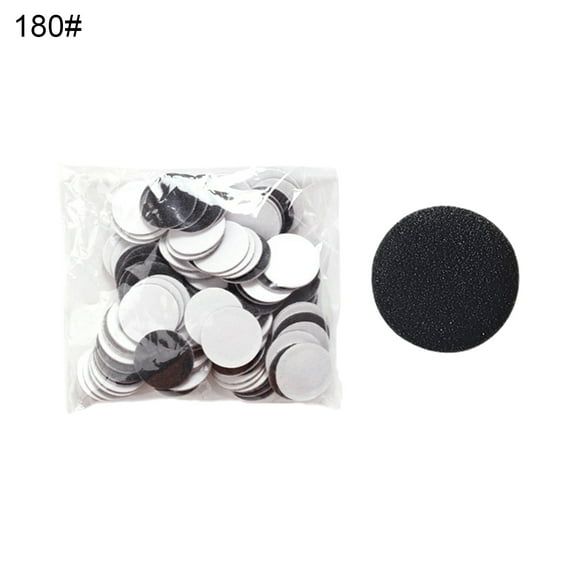 Opolski 100Pcs/Pack Foot Grinder Paper Safe Fine Workmanship Sandpaper Pedicure Calluses Sanding Paper for Cuticle
