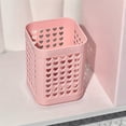 thumbnail image 4 of Clearance Under $0.84! 1PC Heart Cutout Desk Organizer, Multi-Compartment Pencil Cup Holder with Decorative Design, Plastic, for Stationery, Pink, One Size, 4 of 5