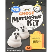 Great Value Ghost Meringue Baking Mix Kit, 5.18 oz