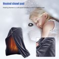 Yguping Fleece Electric Heated Blanket Wearable Heating Shawl for