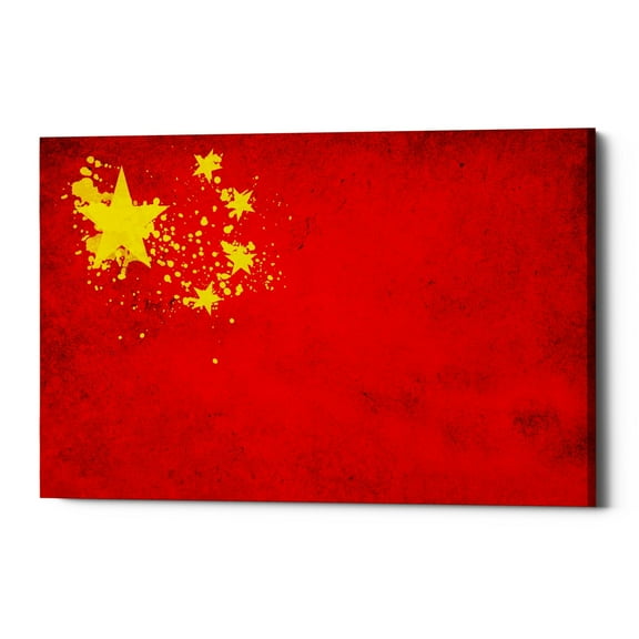 Epic Graffiti 'China' Giclee Canvas Wall Art, 18"x12" 40" x 60"