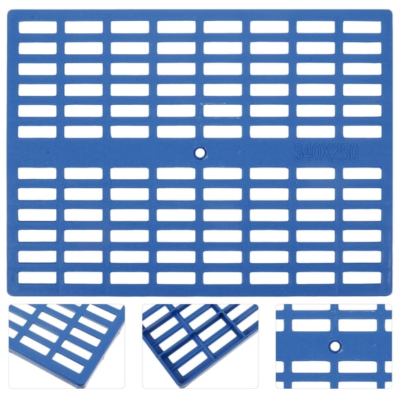 DEEPCRAFF 4-Pack Plastic Animal Floor Mats for Cages with Breathable Air Permeable Design