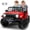 Red10, variant on Letsgokid 2 Seater Ride on Car for Kids, 24V Electric Power Ride on Truck Toy with Remote Control, 4x100W Motor, LED Lights, Music, 3 Speed, 4 Wheel Suspension Spring, Soft Start, Safety Belt