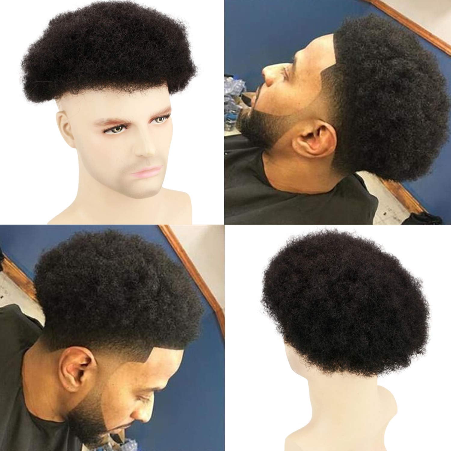 Natural Hair Afro Men