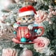 thumbnail image 5 of 1 Adorno Navideño para Árbol de Navidad 2024, Acrílico, para Colgar En El Árbol, Fiestas, Coches, Decoración Del Hogar., 5 of 7