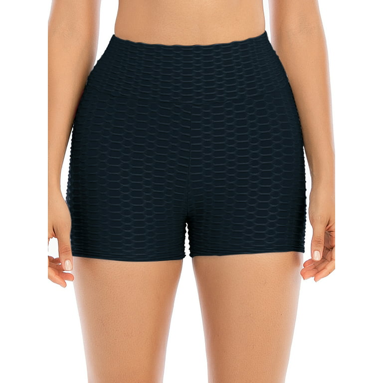 Scrunch Butt Shorts for Women High Waist Booty Butt Lifting Shorts Push Up  Workout Leggings Yoga Shorts 