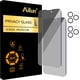 thumbnail image 3 of Ailun 2 protectores de pantalla de privacidad para iPhone 14 Pro Max [6,7 pulgadas] + 2 protectores de lente de cámara, protección de sensor, compatible con Dynamic Island, película de vidrio templado, 3 of 4