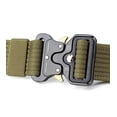 thumbnail image 4 of Cinturón táctico, cinturón militar unisex con hebilla de metal de liberación rápida, cinturón de nylon para exteriores, trabajo, militar, ocio, caza Xemadio LKX-0825-2, 4 of 7