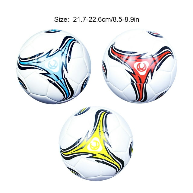 Becaristey Durable And Long-lasting Kids Football Premium Included Lightweight And Easy To Carry blue size 5