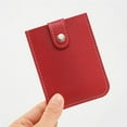 thumbnail image 5 of RFID Card Holder, Pull-out 6 Slots Wallet for Women, Faux Leather Slim Wallets Multi Card Case Button Coin Purse, 5 of 8
