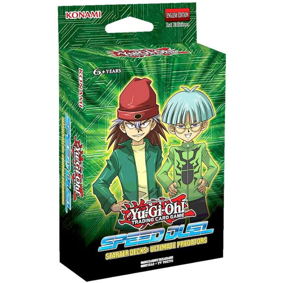 Yu-Gi-Oh Cards - Speed Duel Starter Decks - ULTIMATE PREDATORS (2 30-Card Decks)