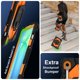 thumbnail image 3 of Funda Resistente a Golpes para Samsung Galaxy Tab S10 FE, Galaxy Tab S9 FE, Galaxy Tab S9, Funda Protectora de Silicona + Capa de PC Anti Caída con Asa Cuadrada Giratoria de 360° y Correa para el Hom, 3 of 8