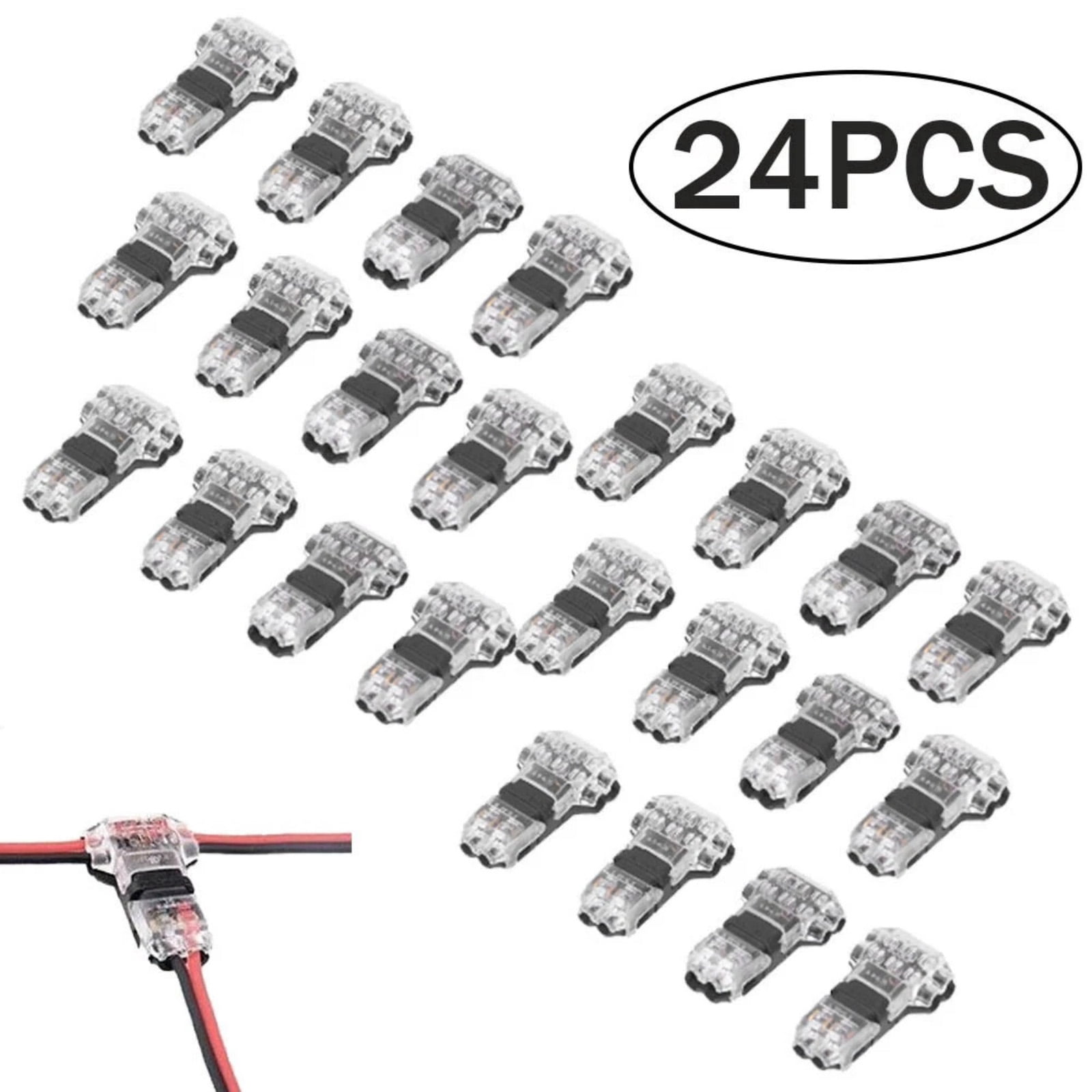 TAPDRA 10A 300V 3 Way Wire Connector 0.34-0.75mm² Copper Core Wide Temp Range For Automotive Electrical Project