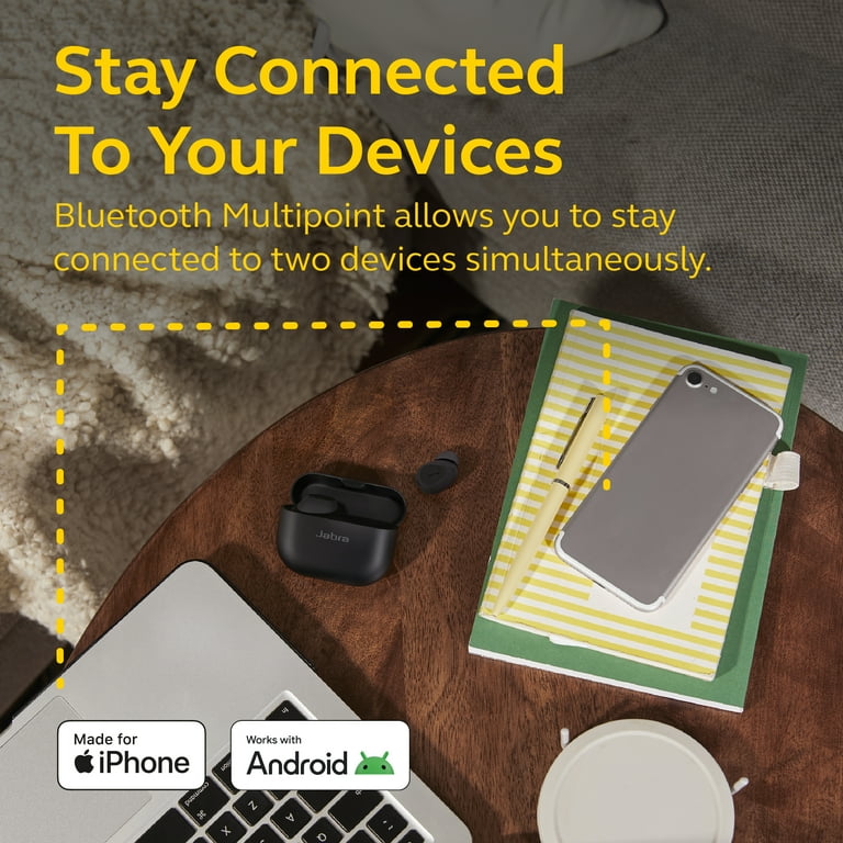 Jabra Elite 10 True Wireless Earbuds, Advanced Active Noise