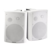 Monoprice Active Wall Mount Speakers - Speakers - 25 Watt - 2-way - white