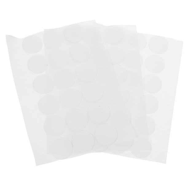 60 uds pegatinas de puntos de doble cara adhesivos de doble cara pegatinas redondas sin rastros adhesivo redondo