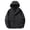 Black, variant on Waterproof Color Block Mountain Jacket for Unisex, Hooded Full Zip Long Sleeve, Thickened Windproof Hiking Outerwear, 1 Piece, M-5XL, Plus Size Friendly