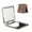 Square, variant on Kdxio Skull record lips Pocket Mirror, 1X/2X Travel Makeup Mirror 2-Sided Folding Small Mirror Portable Double-Sided Magnifying Cosmetic Mirror for Gift-Square
