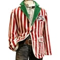 thumbnail image 5 of oqasdz Suit Jacket for Men Corduroy Jacket for Festival and Smart Wear Comfort Loose Fit Sport Coat Travel Party Business Formal, 5 of 5