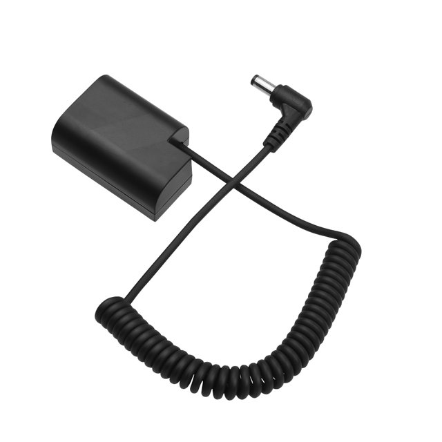 Mistaha BMW-BLF19 Dummy Battery Pack DC Coupler Connector Spring Cable Battery Replacement for Panasonic