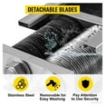 thumbnail image 5 of Commercial Meat Cutter 110V - Electric Meat Slicer 1100LB/H, 750W Stainless Steel Food Slicer with 3mm Blade for Restaurant Kitchen & Supermarket, 5 of 7