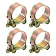 thumbnail image 1 of Unique Bargains 4Pack T-Bolt Hose Clamps, 44-47mm/1.73'-1.85' ID Range, Iron Radiator Hose Clamp Intake Clamp, 1 of 4