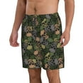 thumbnail image 2 of Naloa Camouflage Skulls Men's Beach Shorts, Surfing shorts, Swim trunks, Quick Dry Swim Trunks for Surfing Beach Fun - 3X-Large, 2 of 9