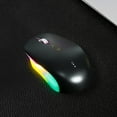 thumbnail image 3 of Sidaley Ratones Bluetooth recargables con estilo para un fácil funcionamiento Ratón Bluetooth ligero y portátil Juegos de teclado y mouse para computadora negro, 3 of 6