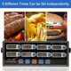 thumbnail image 4 of Commercial 8 Channels Digital Kitchen Timer, Stainless Steel Calculagraph Timer With Alarm , Clock, 4 of 5