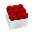 thumbnail image 1 of Caja de rosas preservadas Naiovety Flor eterna Ramo de rosas inmortales Color duradero 9 cabezas, 1 of 6