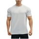 thumbnail image 2 of Tops para hombre, blusas y camisas de cuello redondo y manga corta para hombre, blusas casuales de color liso con cuello redondo y manga corta, blusas deportivas de moda para hombre, blusas de poliést, 2 of 3