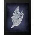 thumbnail image 2 of Jacobs, Cindy 15x18 Black Modern Framed Museum Art Print Titled - Blue Seashell I, 2 of 5