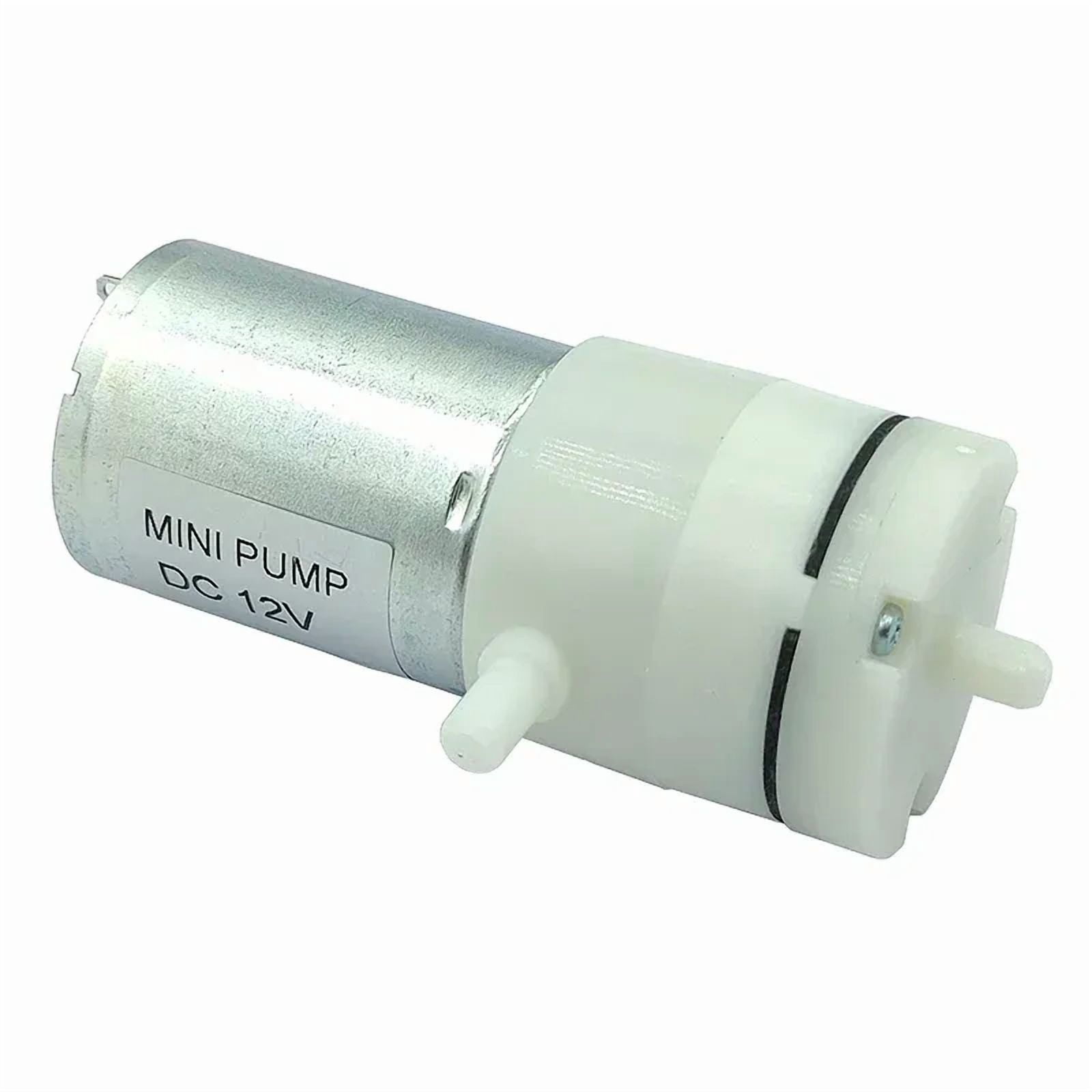 3.7V 6V 12V Small Mini 370 Motor Diaphragm Air Vacuum Pump Negative Pressure Suction Pump DIY Breast Inflator Aquarium
