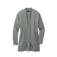 thumbnail image 3 of MERCER+METTLE Women's Stretch Open-Front Cardigan | Open Sweater for Women, Cocoon Cardigan for Work & Casual Wear - Gusty Grey 4XL, 3 of 4