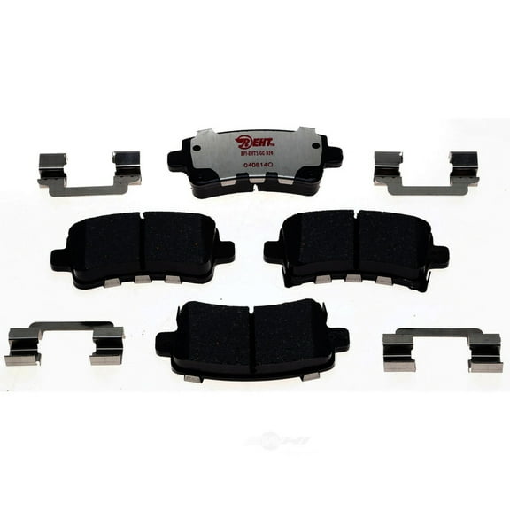 Raybestos EHT1430AH Enhanced Technology Friction Pads Brake Pad Set Fits select: 2013-2015 CHEVROLET MALIBU, 2016 CHEVROLET MALIBU LIMITED