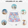 thumbnail image 6 of FORMRS Boys Swim Trunks Quick Dry Mesh Liner Boardshorts Sizes XS-XL, Pink Daisy, 6 of 7
