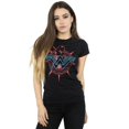 thumbnail image 2 of DC Comics T-Shirt en Coton pour Femmes Wonder Woman avec Écusson de Guerrière, 2 of 5