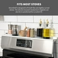thumbnail image 5 of StoveShelf Deluxe 30" Length White Magnetic Shelf for Kitchen Stove - Extra Strength Double Magnets - Kitchen Storage Solution with Zero Installation - Over Stove Spice Rack Organizer, 5 of 11